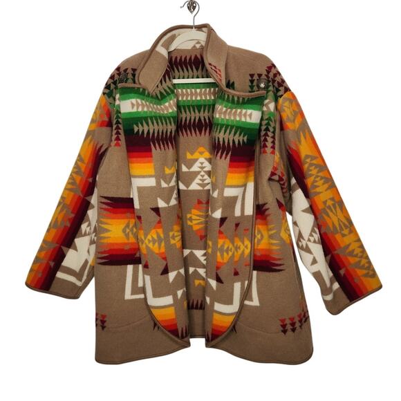 The Anselm Collection Other - Vintage Wool Pendleton? Jacket Coat The Anselm Collection One Size Wool Western
